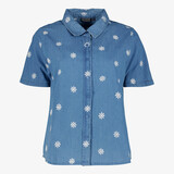TwoDay dames spijker blouse met madeliefjes