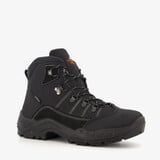 Mountain Peak leren dames wandelschoenen zwart
