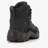 Leren heren wandelschoenen zwart