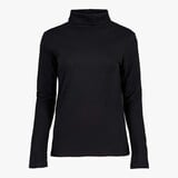 Mountain Peak dames skipully met rollneck zwart