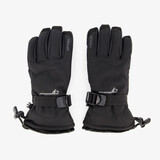 Heren softshell skihandschoenen zwart