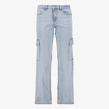 TwoDay dames cargo jeans lichtblauw