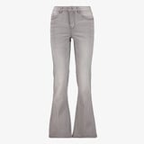 TwoDay dames flared jeans lichtgrijs