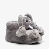 Unisex pantoffels olifant grijs