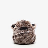 Heren pantoffels hond bruin