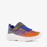 Skechers Microspec Velocity jongens sneakers oranje blauw
