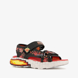 Skechers Mega-Splash 4K jongens sandalen zwart rood