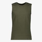 Unsigned basic heren singlet donkergroen