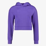 Osaga cropped meisjes sport hoodie paars