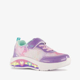 Blue Box meisjes sneakers met lichtjes paars