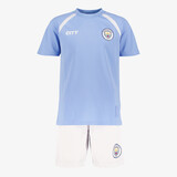 Manchester City tweedelige kinder sport set blauw wit