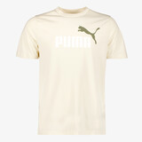 Puma Ess 2 Color No. 1 Logo heren T-shirt beige