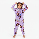 Kinder onesie lila