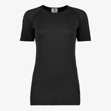 Osaga seamless dames sport T-shirt zwart