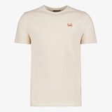 Unsigned heren T-shirt creme