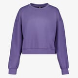 Osaga cropped dames sport sweater paars