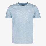 Puma M Tad Essentials heren sport T-shirt zwart