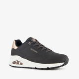 Skechers Uno-Shimmer Away dames sneakers zwart