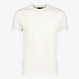Unsigned heren T-shirt met structuur wit