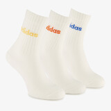 Adidas 3-pack sokken met gekleurd logo