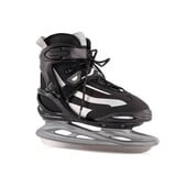 Nijdam Power Play ijshockeyschaatsen zwart zilver