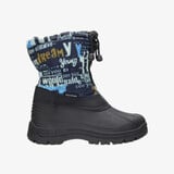 Koponeba gevoerde kinder snowboots zwart blauw