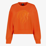 Osaga Cropped dames sport sweater oranje