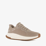 Skechers Dames Bobs Squad 4 slip-ins beige