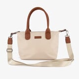 Dames shopper beige