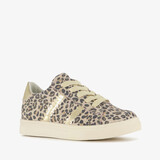 Stap meisjes sneakers met panterprint