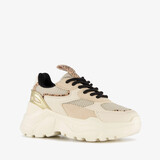 Blue Box dad sneakers meisjes beige goud