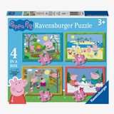 Puzzel Peppa Pig 4 Seizoenen 12+16+20
