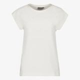 TwoDay dames T-shirt met subtiele structuur wit