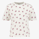 Name It meisjes T-shirt met vlinders wit