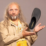 Heren Bad Slippers zwart