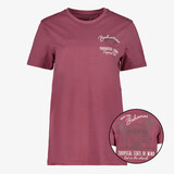 Unsigned heren T-shirt met backprint zwart