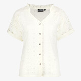 TwoDay dames blouse met broderiedetails wit