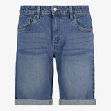 Unsigned heren denim short donkerblauw