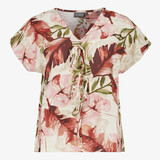 TwoDay dames blouse met korte mouwen bloemenprint