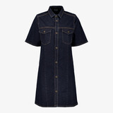 TwoDay dames spijkerjurk donkerblauw