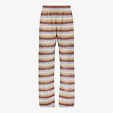 TwoDay dames wide leg broek met print multicolor