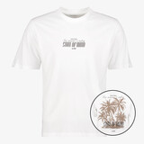 JJ REBEL heren T-shirt met backprint wit