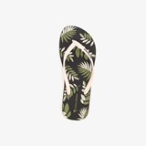 Vegan dames teenslippers bloemenprint