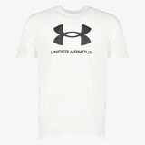 Under Armour UA Logo heren T-shirt wit
