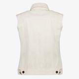 Dames gilet beige