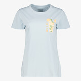 TwoDay dames T-shirt met backprint lichtblauw
