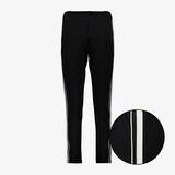 TwoDay dames broek met biezen zwart wit