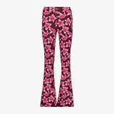 TwoDay dames flared broek met bloemenprint roze