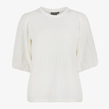 TwoDay dames shirt met pofmouwen wit