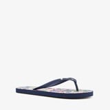 Dames teenslippers met bloemenprint